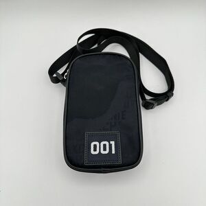 Armani Exchange Crossbody Bag Belt Mens Black 001 Patch Luxury‎ Vacation NYC